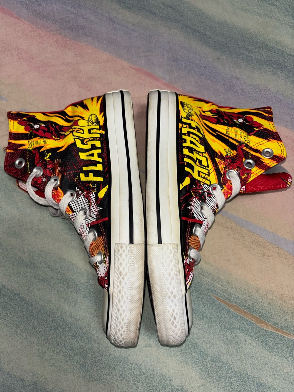 CONVERSE MARVEL FLASH Red Chuck Taylor ALL Star sneakers women’s  size 6 shoes